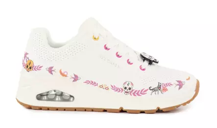 Skechers damsneakers 155437/WMLT UNO - ENTRE LA VIDA OCH MASSOR - vit/multifärgad - Skechers sneakers - 139472 - 2