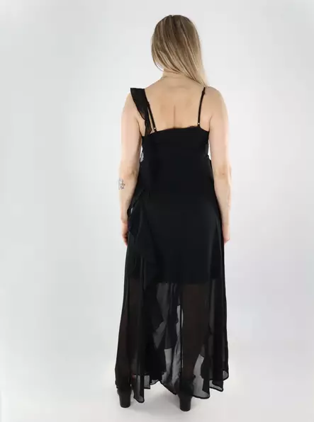 JDY Volangklänning Maxi Svart - Klänningar och tunikor - 140562 - 2