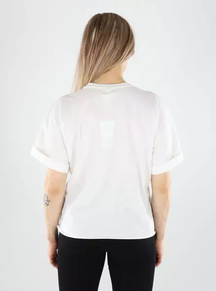 Only t-shirt cloud dancer/lemon - T-shirts för damer - 140822 - 2