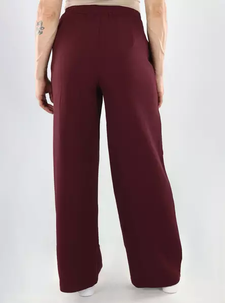 Vila byxor HW WIDE PLEAT port royale - Byxor för damer - 141392 - 2