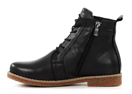 Andrea Conti ankelboots i läder 0344589-002 svart - Stövletter och kängor för damer - 137572 - 2