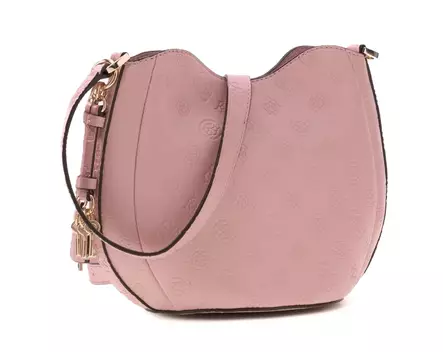 Guess-väska Carmella ljusrosa logotyp - Handväskor - 141512 - 2