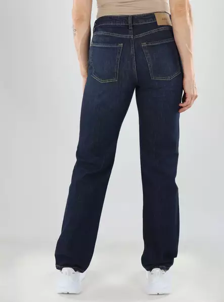 JJXX Jeans JXNICE SL-STRA MW blå denim - Jeans för damer - 141432 - 2