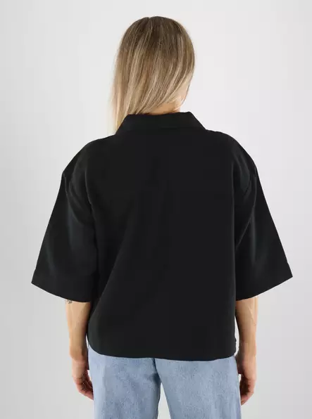 JJXX t-shirt JXGLOBAL våffelsvart - T-shirts för damer - 141102 - 2
