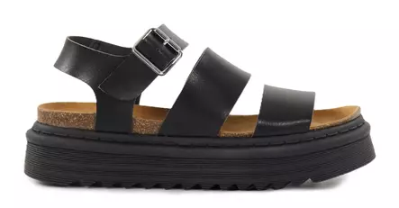 Musse&Cloud sandaler i äkta läder 1008529/NBK Martita svart - Sandaler för damer - 138152 - 1