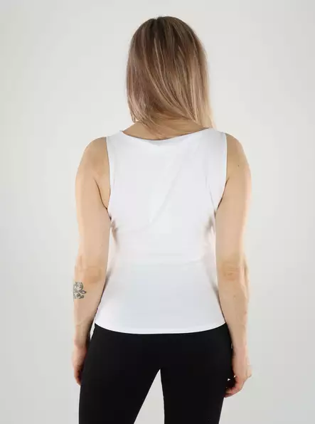 Vila topp vattenfall optisk vit - Toppar för damer - 140902 - 2