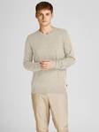 Jack & Jones Emil beige tröja - Stickat för herrar - 134422 - 1
