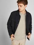 Jack & Jones Emil beige tröja - Stickat för herrar - 134422 - 2