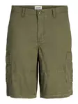 Jack&Jones cargoshorts för män oliv natt - Shorts och capribyxor för herrar - 135902 - 6