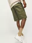 Jack&Jones cargoshorts för män oliv natt - Shorts och capribyxor för herrar - 135902 - 4