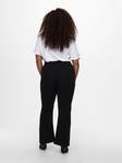 Only Carmakoma svarta dam byxor med stretch Pever flared, Plus size - Byxor för damer - 128812 - 4