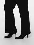 Only Carmakoma svarta dam byxor med stretch Pever flared, Plus size - Byxor för damer - 128812 - 3
