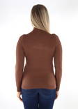 Only Tröja Karol rollneck Friar brown - Stickat för damer - 134312 - 2
