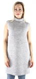 Only lång dam stickad väst Cora long rollneck - Stickat för damer - 129692 - 2