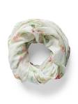Pieces Tubscarf ljus / blommönster - Halsdukar för damer - 135672 - 1