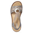 Rieker dam Sandaler med Antistress-sulan 608B9-45 grå - Rieker sandals - 130562 - 3