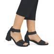 Rieker damsandaler 64750-00 svart - Rieker sandals - 135532 - 5
