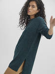 Vero Moda Stickad tröja Brilliant long sea moss - Stickat för damer - 129062 - 2