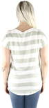 Vero Moda T-shirt Wide stripe lilac/vit - T-shirts för damer - 128252 - 2