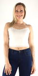 Vero Moda cropped Top Tippi ljus vit - Toppar för damer - 133842 - 1