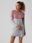Vero Moda Stickad Klänning Lillie ljusgrå/nostalg - Stickat för damer - 132582 - 1