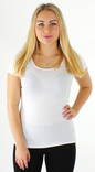 Vero Moda dam basic t-shirt Maxi my svart, vit - T-shirts för damer - 115392 - 2