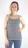 Vero Moda dam randig Top Sailor navy blazer/ vit - Toppar för damer - 130592 - 1