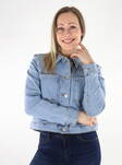Vila jeansjacka för dam ljusblå - Jeansjackor för damer - 136222 - 1