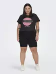 Only Carmakoma dam shorts i plusstorlek Thunder black - Shorts och capribyxor för damer - 136362 - 1