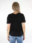 Only dam t-shirt Life black - T-shirts för damer - 136382 - 2