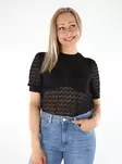Vero Moda dam t-shirt Spets svart - T-shirts för damer - 136402 - 1