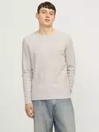 Jack&Jones herr bomullströja Cooper oatmeal - Stickat för herrar - 137282 - 2