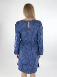 Vila klänning O-Neck bijou blå/tri - Klänningar och tunikor - 137392 - 2