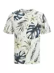 Jack&Jones T-shirt herr Hawaii cloud dancer - T-shirts för herrar - 138482 - 1