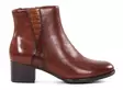 Tamaris ankelboots i äkta läder 25366-45 muscat - Tamaris ankelboots - 139182 - 1