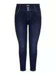 Carmakoma Jeans hw mellanblå - Jeans för damer - 139202 - 1