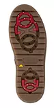 Rieker Remonte damstövletter med nitar D0U78-35 röd - Rieker ankelboots - 139612 - 5