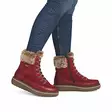 Rieker Remonte damstövletter med nitar D0U78-35 röd - Rieker ankelboots - 139612 - 7