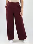 Vila byxor HW WIDE PLEAT port royale - Byxor för damer - 141392 - 1