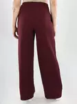 Vila byxor HW WIDE PLEAT port royale - Byxor för damer - 141392 - 2