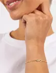 Snö of Sweden Armband Everly dubbelkedja guld - Armband - 141592 - 2
