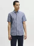 Jack&Jones herr kortärmad skjorta Blusummer faded denim - Skjortor för herrar - 141112 - 1