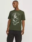 Jack&Jones T-shirt med tryck för herr Skull rock - T-shirts för herrar - 136522 - 3