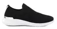 Migant glitter sneakers för damer A923-129 svart - Migant sneakers - 138062 - 2