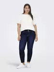 Carmakoma Jeans hw mellanblå - Jeans för damer - 139202 - 3