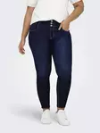 Carmakoma Jeans hw mellanblå - Jeans för damer - 139202 - 1
