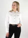 Only kort jeansjacka för damer Wonder Cropped white - Jeansjackor för damer - 138022 - 1