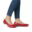 Rieker Ballerinas 51950-33 röd - Ballerinaskor - 137792 - 6