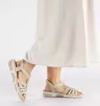 Rieker damsandaler med bred läst 66201-62 beige - Rieker sandals - 140622 - 7