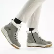 Rieker ankelboots i mocka för damer Y4713-45 grå - Rieker ankelboots - 137562 - 6